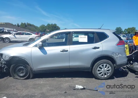 2016 Nissan Rogue S из США, поврежденный, VIN KNMAT2MV5GP625234